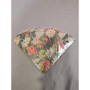 Nareg International Tissue Napkins 15 Count Green Pink White Floral